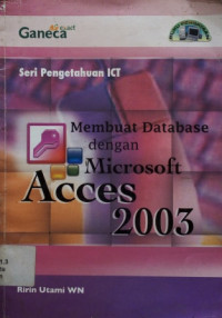 Membuat Database dengan Microsoft Access 2003