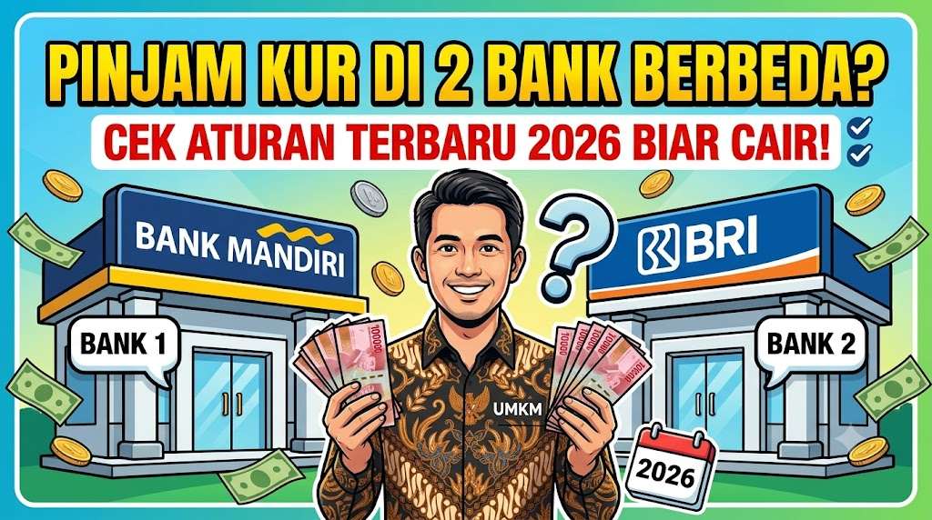 Apakah Bisa Pinjam KUR di 2 Bank Berbeda? Cek Aturan Terbaru 2026 Biar Cair!