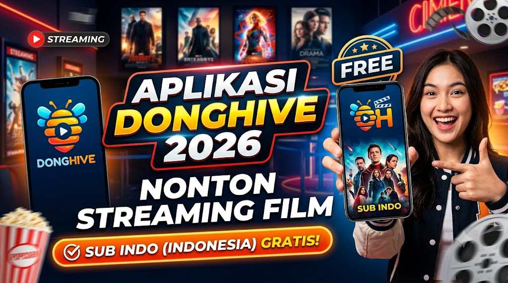 Aplikasi Donghive 2026 Nonton Streaming Film Sub Indo (Indonesia) Gratis