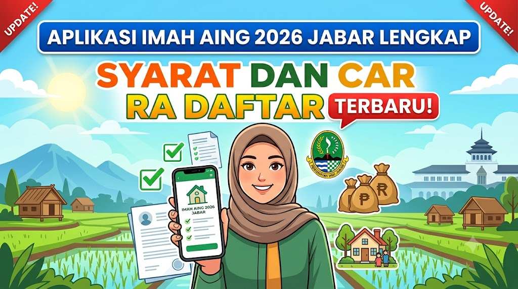 Aplikasi Imah Aing 2026 Jabar Lengkap Syarat dan Cara Daftar Terbaru