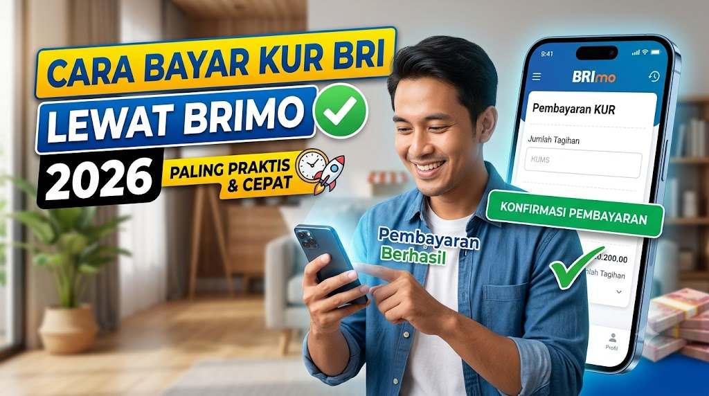 Cara Bayar KUR BRI Lewat BRImo 2026 Paling Praktis dan Cepat