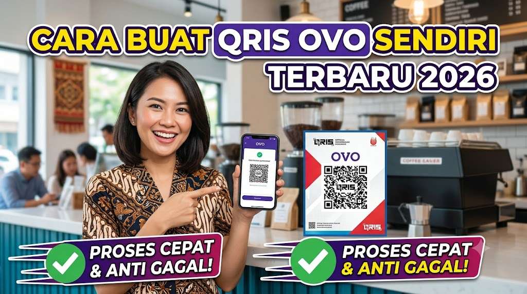 Cara Buat QRIS OVO Sendiri Terbaru 2026: Proses Cepat & Anti Gagal