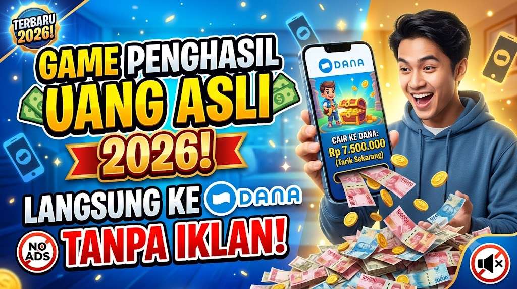 Game yang Menghasilkan Uang Asli Langsung ke Dana Tanpa Iklan Terbaru 2026