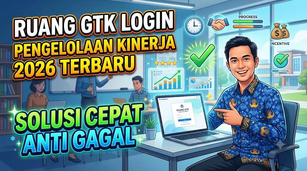 Ruang GTK Login Pengelolaan Kinerja Terbaru 2026 Solusi Cepat Anti Gagal