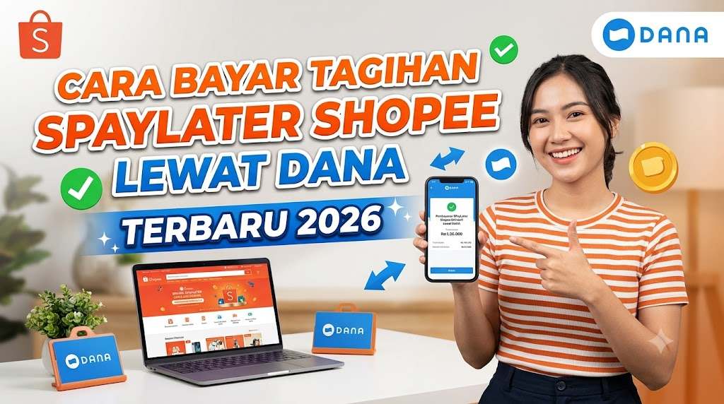 Cara Bayar Tagihan SPayLater Shopee lewat DANA Terbaru 2026