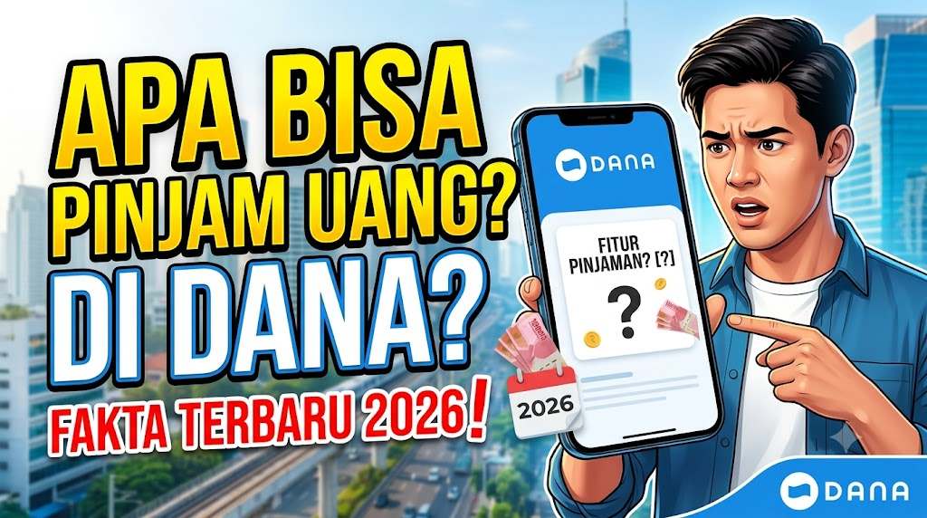 Apakah Bisa Pinjam Uang di Aplikasi DANA 2026? Ini Fakta Terbarunya
