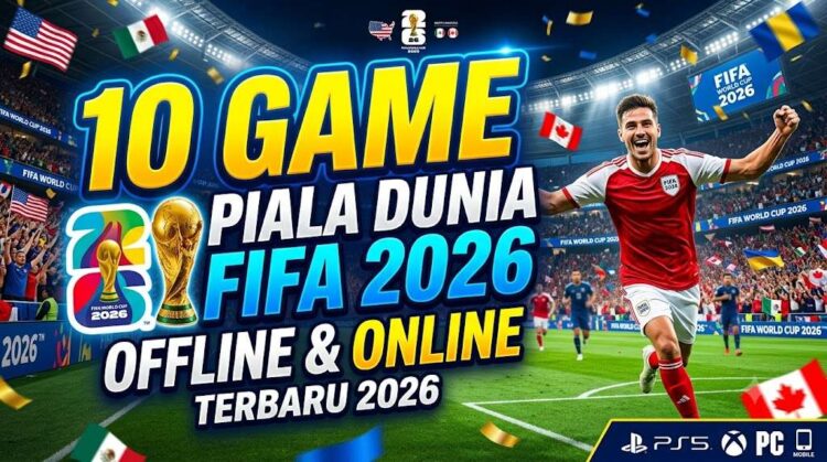 10 Game Piala Dunia FIFA 2026 Offline dan Online Terbaru 2026