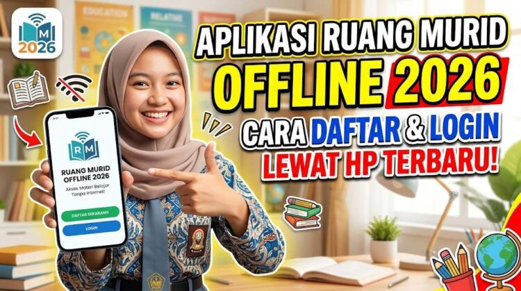 Aplikasi Ruang Murid Offline 2026 dan Cara Daftar Login Lewat HP Terbaru