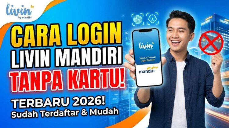 Cara Login Livin Mandiri yang Sudah Terdaftar Tanpa Kartu Terbaru 2026