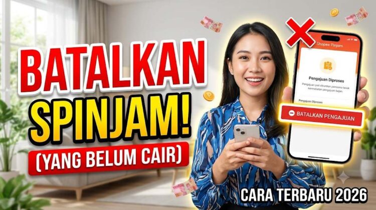 Cara Membatalkan Pengajuan Shopee Pinjam yang Belum Cair Terbaru 2026