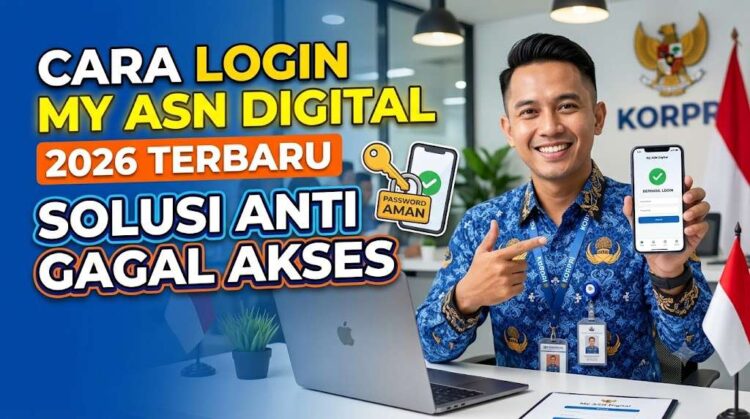Cara My ASN Digital Login Password Terbaru 2026: Solusi Anti Gagal Akses
