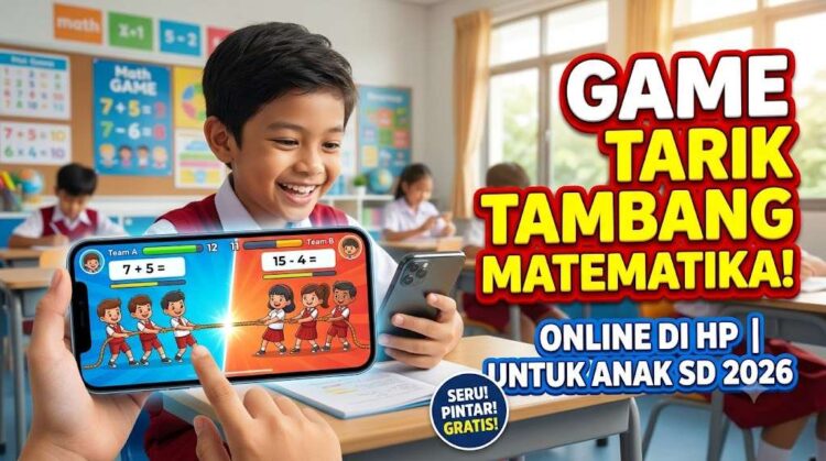 Game Tarik Tambang Matematika di HP Online untuk Anak SD 2026