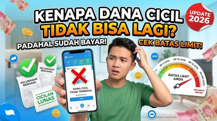 Kenapa Dana Cicil Tidak Bisa Digunakan Lagi Padahal Sudah Bayar, Cek Batas Limit Update 2026