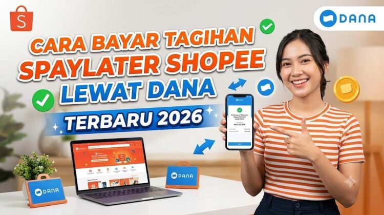 Cara Bayar Tagihan SPayLater Shopee lewat DANA Terbaru 2026